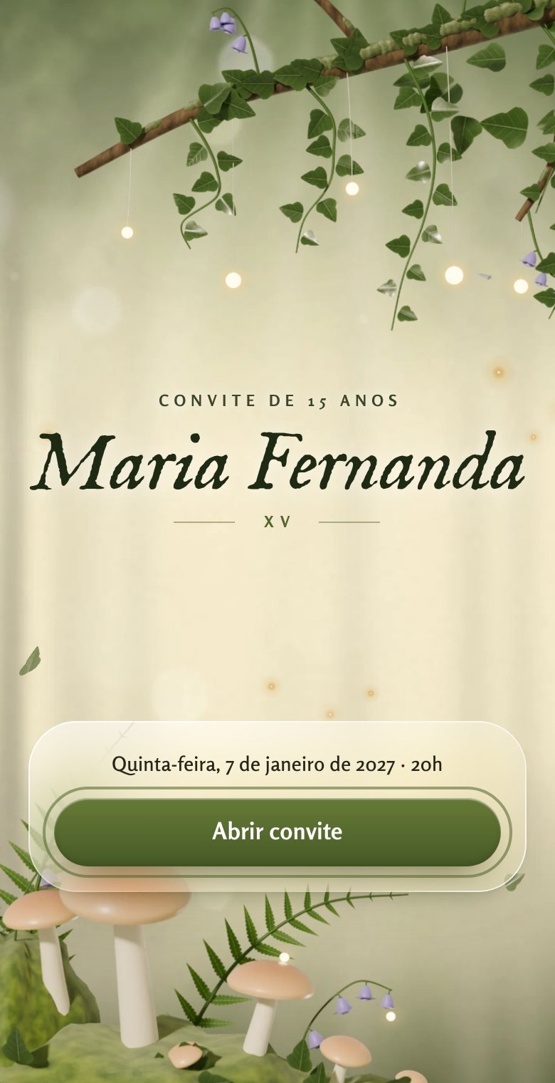 Capa do tema Floresta Encantada